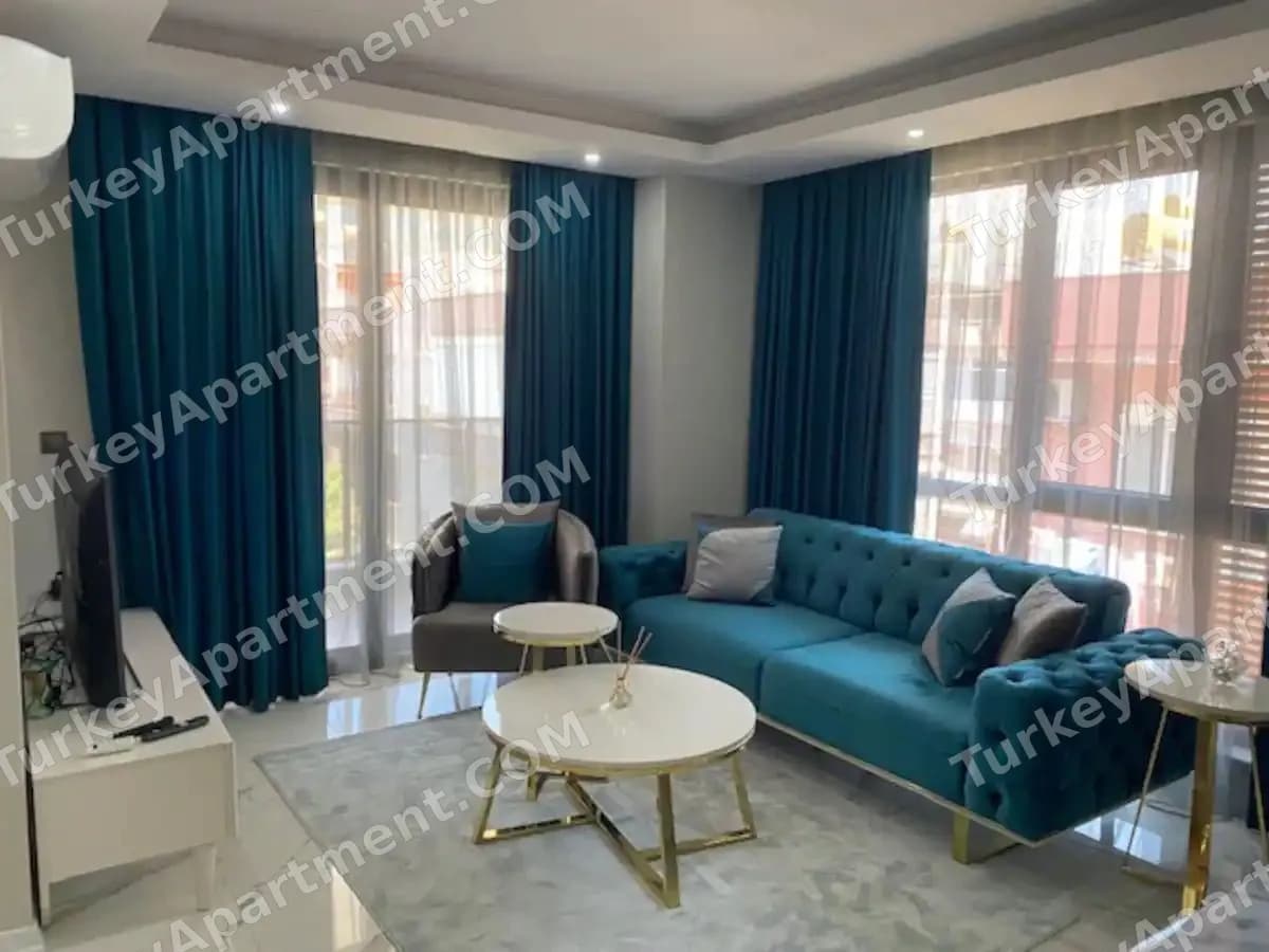 Просторная квартира 3+1 в 150 м от пляжа Клеопатра